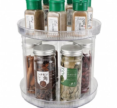 multi tier spice rack lazy susan for kitchen wholesale