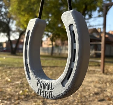 Agarre OCR Herradura Spirit Primal Xpirit impreso en 3D color gris