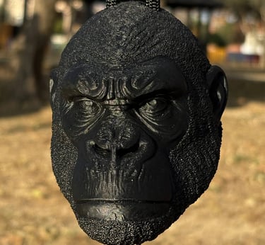 agarre ocr simio primal xpirit impreso en 3d color negro