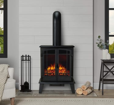 Freestanding Electric Fireplace