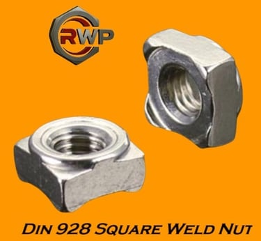 SQUARE WELD NUT DIN 928