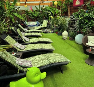 La Bulle Sauna Terrasse