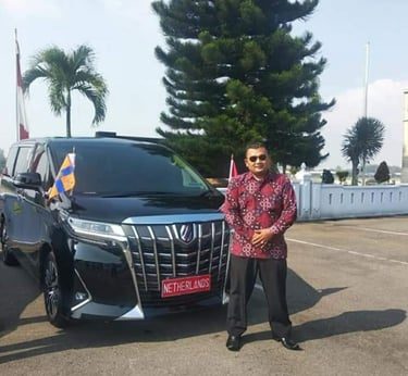 pelayanan tamu kenegaraan dengan alphard facelift