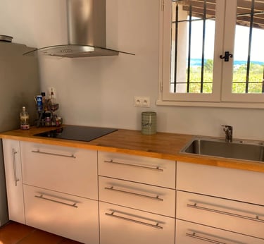 Cuisine intérieure très fonctionnelle