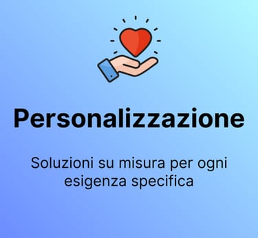 grafica per soluzioni personalizzate