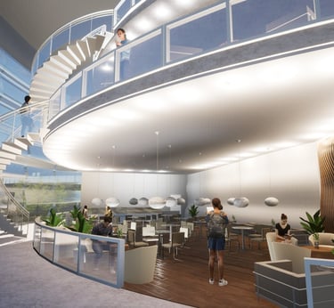 Laila Al-kharabsheh-The Hawthorn Architectural University-Cafe