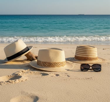 Chapeaux paille Hurlevent 8 EKKINOXX