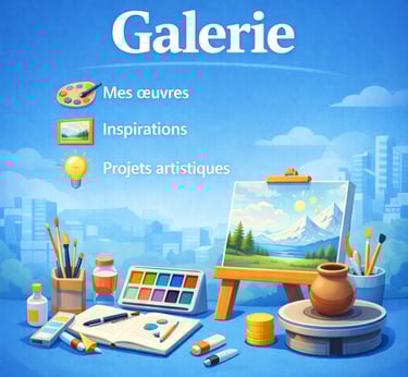 a painting of a painting of a landscape