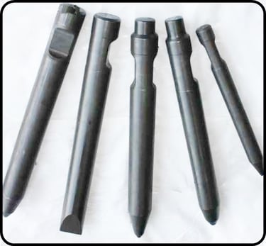 Punteros martillos hidráulicos. Punteros para retroexcavadoras