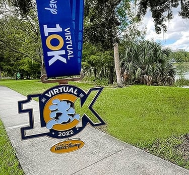 2022 Club runDisney Virtual 10K Medal