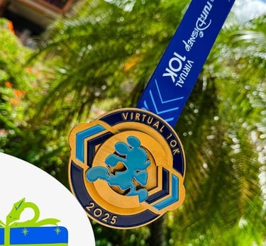 2025 Club runDisney Virtual 10K Medal