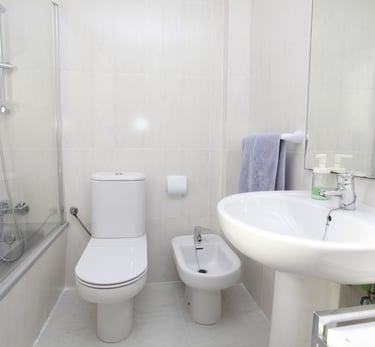 Cuarto de Baño ensuite con bañera