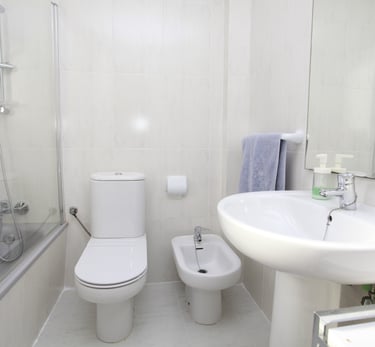 Cuarto de Baño ensuite con bañera