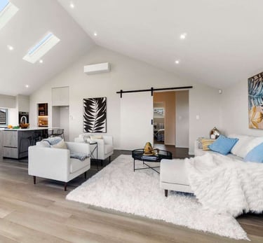 Home renovation - Orakei Basin - Open plan living - Revive Build Auckland