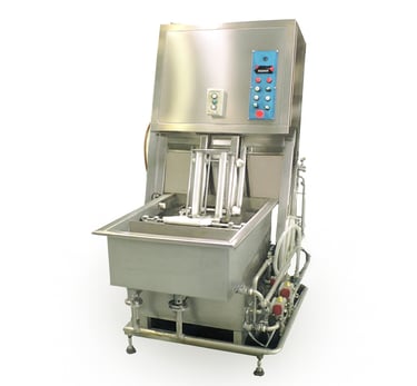 永技企業半自動晶圓擺盤機，用於晶圓製程的自動化上下料與精準擺盤設備