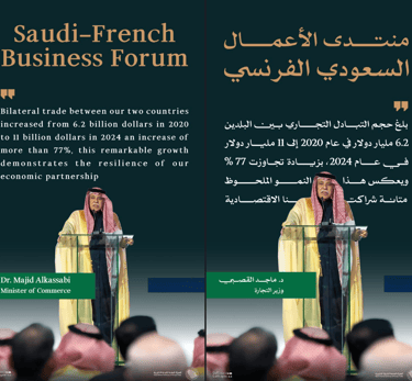 Saudi-French Business forum trade