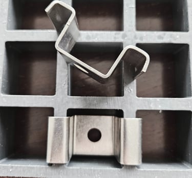 M Clips - FRP Fixing Option by BC Grates
