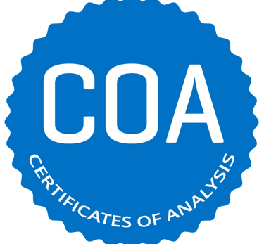 COA Certificate Briquette