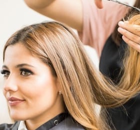 stock photo hair cutting 