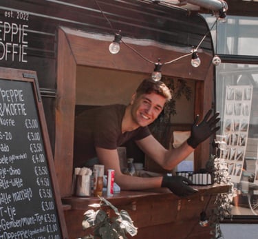 peppie & koffie foodtruck Groningen catering koekjes