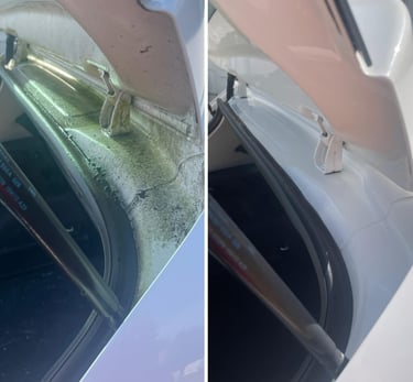 Voiture avant aprés propre hirson 