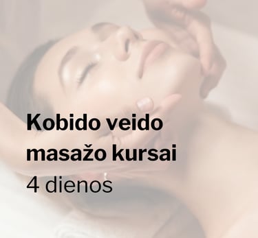 Kobido veido masažo kursai