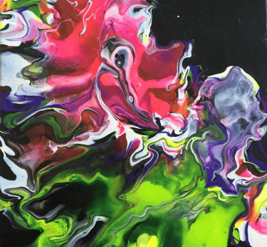 Extasy - Tableau art abstrait - art contemporain - acrylique sur toile