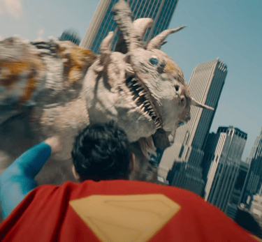 Superman Fights the Kaiju