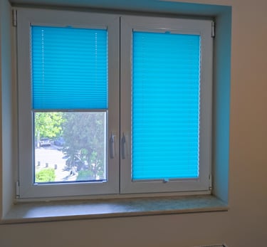 Jaluzele plisate pe comanda Sev Home