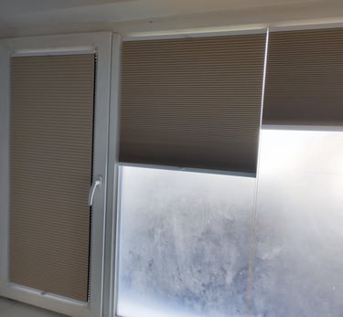 Jaluzele plisate pe comanda Sev Home