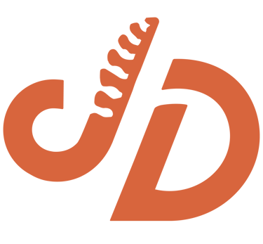JD Osteopathy Alternative orange logo