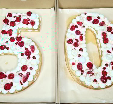 Number et Letter Cakes