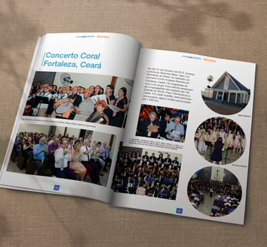 Layout revista, paginação e diagramação de artigos.