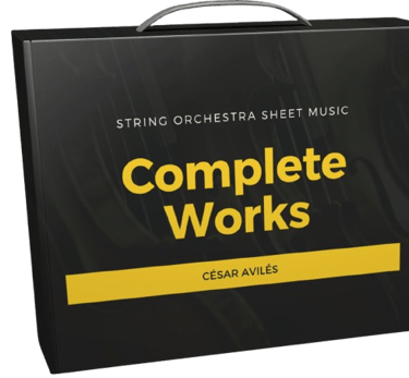 Complete String Orchestra Collection bundle including beginning, intermediate, and advanced string o
