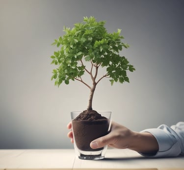 A horizontal timeline graphic showing key company milestones with dates and brief descriptions.