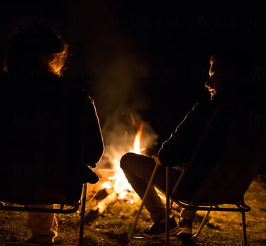 Storytelling by the fire