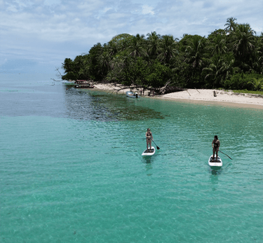 SUP Paddling Cayos Zapatillas Bocas del Toro