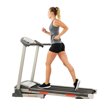 running on treadmill