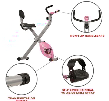 recumbent bike features
