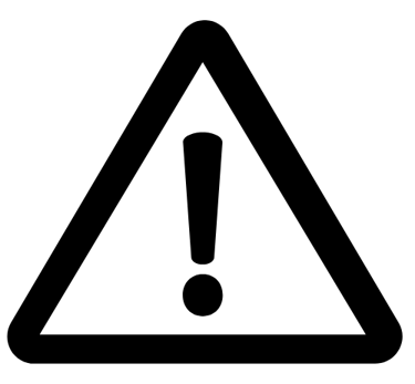 A danger icon that represents the restaurant owners marketing dilemma.