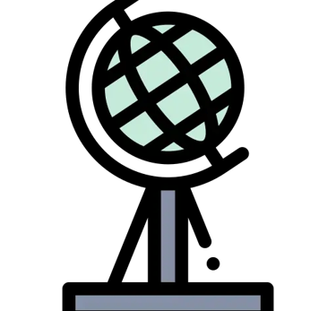 mappe monde cap nord