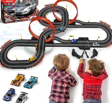 30 FT Electric Slot Car Race Track