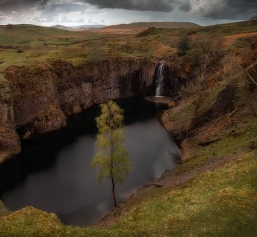 Disused quarry near Coniston, the lake district, England ©Mick Howard