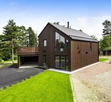 Wooden houses