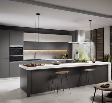 Cocinas modernas y electrodomésticos