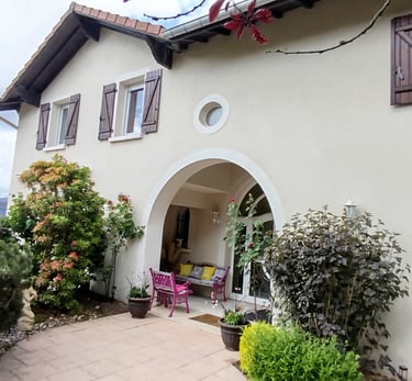 Porche d'entrée maison