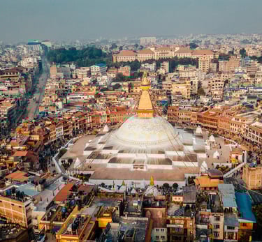 Kathmandu using AI travel suggest