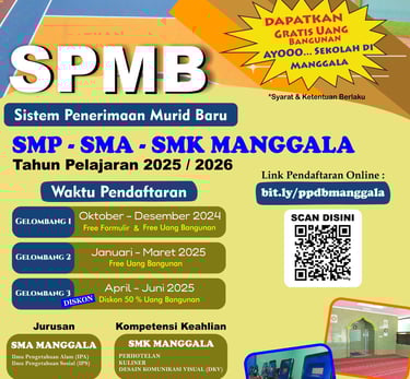 Flyer SPMB MANGGALA