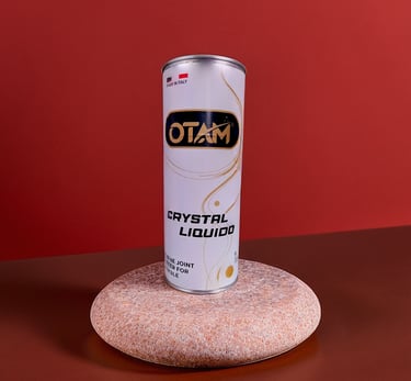 Bottle of Otam Crystal liquido