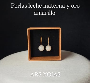 pendientes con leche materna